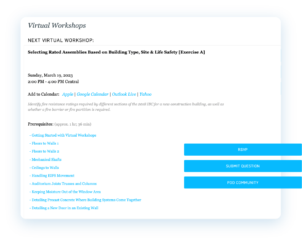ARE 5.0 virtual workshops ARE 5.0 virtual workshops
