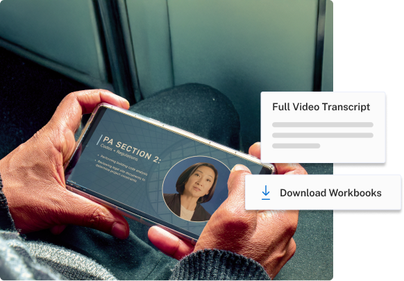 ARE 5.0 Test Prep Videos with transcripts