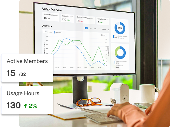 Group Admin and Reporting Dashboard