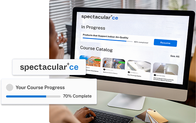 Spectacular CE Course Progress
